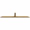 Ekena Millwork Portland Rough Sawn Timber Gable Bracket, Western Red Cedar, 108"W x 22"H x 2"D x 4"F, 5/12 Pitch GBW108X22X0204POR00RWR - alternate 3